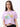 Women T-Shirt Solid Purple Boxy Fit