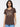 Women T-Shirt Graphic Brown Regular Fit