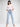 Women T-Shirt Print White Slim Fit