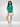 Women T-Shirt Textured Green Regular Fit