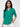 Women T-Shirt Textured Green Regular Fit