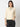 Women T-Shirt Solid Ecru Slim Fit
