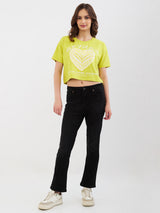 Women T-Shirt Lemon Boxy Fit