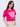 Women T-Shirt Pink Boxy Fit