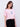 Women T-Shirt Pink Boxy Fit