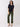 Women Trackpant Green Boot Cut Fit Mid Rise