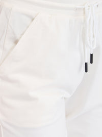 Women Trackpant Off-White Wide Leg High Rise