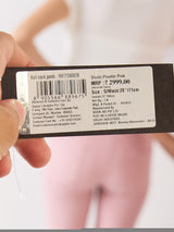 Women Trackpant Skinny Fit Pink High Rise