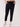 Women Trackpant Slim Fit Black Mid Rise
