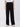 Women Trackpant Wide Leg Black High Rise