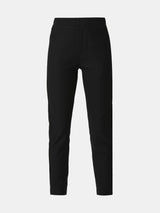 Women Trackpant Skinny Fit Black High Rise
