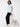 Women Trackpant Straight Fit Black High Rise