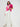 Women Trackpant Boot Cut Fit Off White High Rise