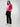 Women Trackpant Straight Fit Black Mid Rise