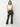 Women Trackpant Olive Green Boot Cut Fit High Rise