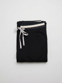 Women Trouser Straight Fit Black High Rise