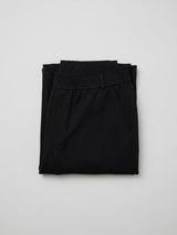 Women Trouser Straight Fit Black High Rise