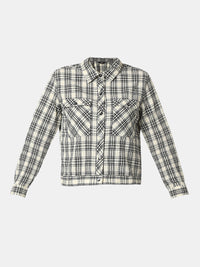 Women Shirt Beige Boxy Fit