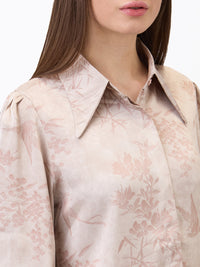 Women Shirt Check Pink Regular Fit