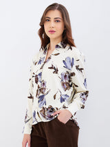Women Shirt White Regular Fit