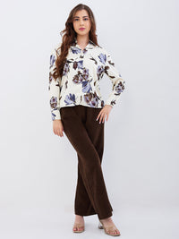 Women Shirt White Regular Fit
