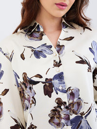 Women Shirt White Regular Fit