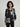 Women Shirt Print Black Relaxed Fit