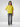 Women Shirt Solid Yellow Boxy Fit