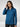 Women Shirt Solid Blue Regular Fit