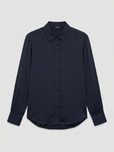 Women Shirt Solid Black Regular Fit