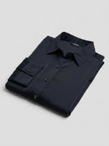 Women Shirt Solid Black Regular Fit