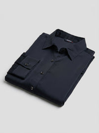 Women Shirt Solid Black Regular Fit