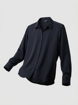 Women Shirt Solid Black Regular Fit
