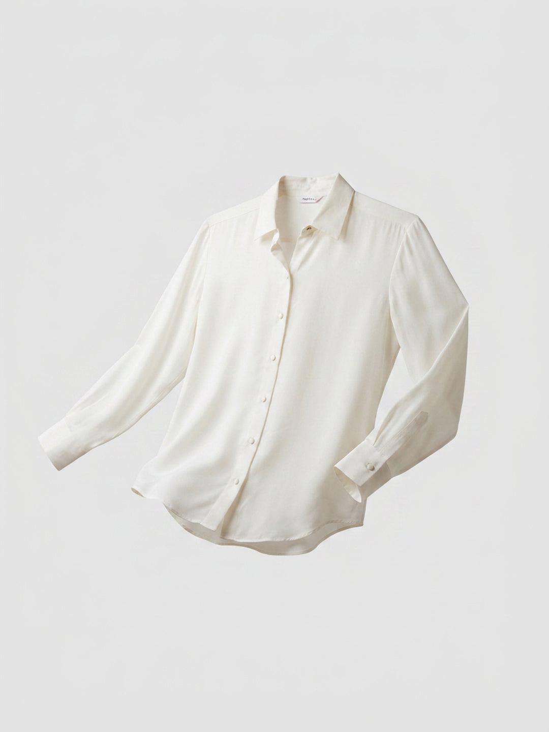 Women Shirt Solid White Regular Fit