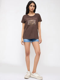 Women Shorts Regular Fit Light Blue Mid Rise