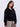 Women Sweatshirt Black Relaxed Fit