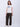 Women Trouser Straight Fit Olive Green High Rise