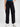 Women Trouser Cargo Fit Black Mid Rise