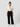 Women Trouser Straight Fit Black High Rise
