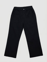Women Trouser Straight Fit Black High Rise