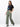 Women Trouser Straight Fit Olive High Rise