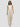 Women Trouser Wide Leg White Mid Rise