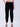 Women Trouser Slim Fit Black Mid Rise