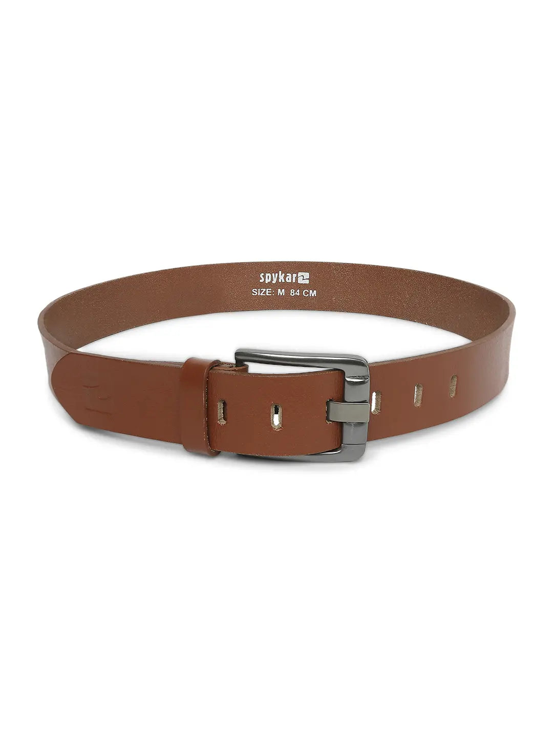 Spykar Men Brown Leather Belt