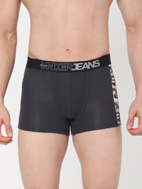 Underjeans By Spykar Men Premium Grey Cotton Blend Trunk