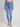Women Light Blue Lycra Super Skinny Fit Ankle Length Mild Distressed Jeans -(Alexa)