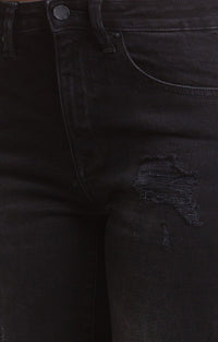 Women Emma Jeans Slim Fit Black Mid Rise