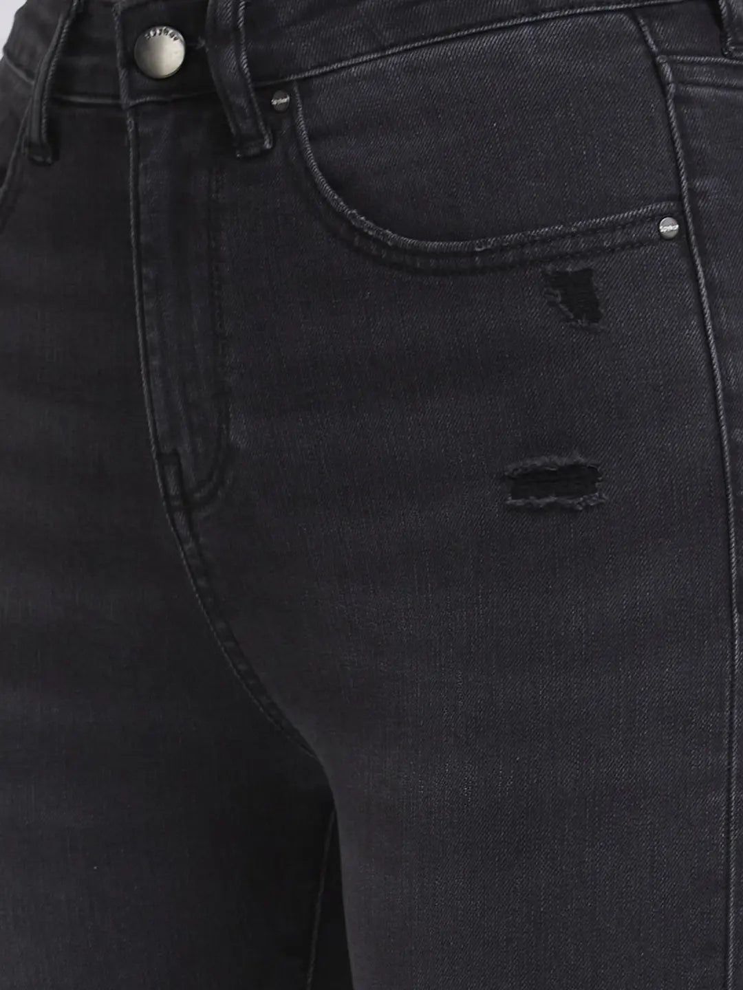 Women Alexa Jeans Super Skinny Fit Black High Rise