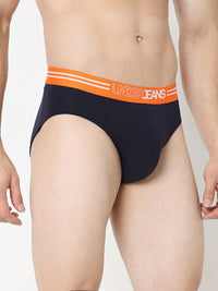 Underjeans by Spykar Men Premium Navy Brief