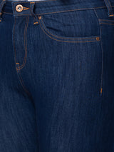 Women Alexa Jeans Super Skinny Fit Dark Blue High Rise